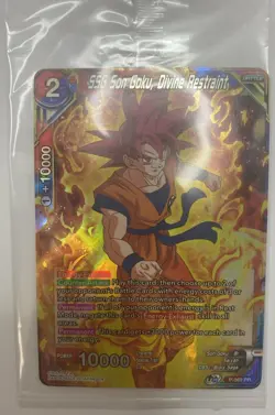 Son Goku, Divine Restraint ¥PROMO¥ Dragon Ball Super Card Game [Sealed] - Image 1