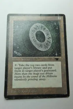 MTG Millstone x1- -Antiquities-Mod/Hvy Play - Image 1
