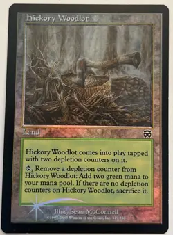 MTG Foil Hickory Woodlot EXC Mercadian Masques✅NM, English - Image 1