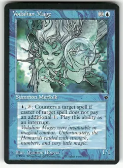 VODALIAN MAGE (HOOVER) (COMMON) MTG FALLEN EMPIRES - Image 1