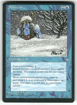 SNOWFALL (COMMON) MTG ICE AGE - Image 1