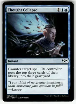 THOUGHT COLLAPSE #57 (COMMON) MTG RAVNICA ALLEGIANCE - Image 1
