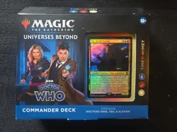 Magic The Gathering Timey Wimey Dr. Who Commander Deck Universes Beyond - Image 1