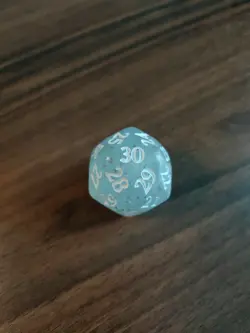 MTG Secret Lair 30th Anniversary Countdown D30 Spindown Counter Die 30 sided x1 - Image 1