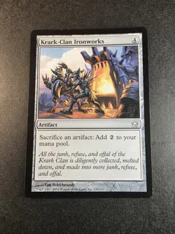 Krark-Clan Ironworks Magic the Gathering MTG Fifth Dawn 2004 - Image 1