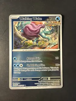 2024 Pokemon S&V Twilight Masquerade Reverse Holo Foil Walking Wake 63 /167 - Image 1