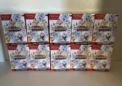 Pokemon Card Prismatic Evolutions Booster Bundle Lot Of x10 ALL SEALED - Image 1