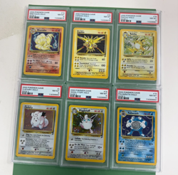 2000 POKEMON GAME BASE II PSA 8 ZAPDOS RAICHU POLIWRATH WIGGLYTUFF NINETALES - Image 2