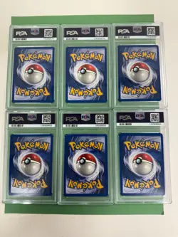 2000 POKEMON GAME BASE II PSA 8 ZAPDOS RAICHU POLIWRATH WIGGLYTUFF NINETALES - Image 5