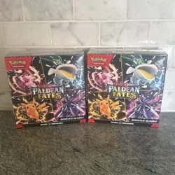 Pokemon Scarlet & Violet Paldean Fates Booster Bundle lot of 2 - Image 1