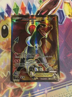 Houndoom EX (Full Art, #153/162) - Holofoil XY - BREAKthrough HP Pokemon - Image 1