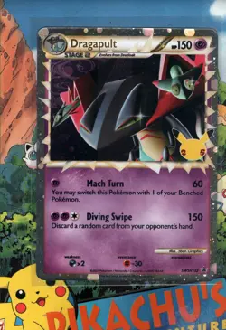 Pokemon TCG Dragapult Prime SWSH132 Celebrations Ultra Rare Holo Promo NM/M - Image 1