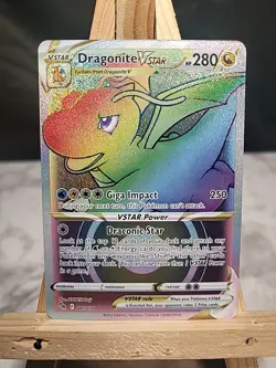 Dragonite VSTAR (Secret) 081/078 Pokemon GO Holo - Image 1