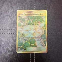 Pokemon TCG - Aether Paradise Conservation Area SV87/SV94 Hidden Fates NM Shiny - Image 1