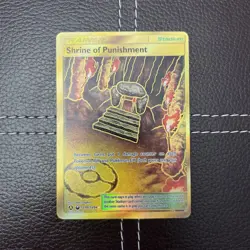 Pokemon TCG - Shrine of Punishment - SV90/SV94 Hidden Fates - NM Shiny Holo Rare - Image 1