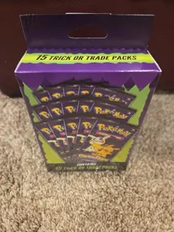 Pokemon Trick or Trade Booster Pack box 15 Packs 2025 Sealed Walgreens Exclusive - Image 3