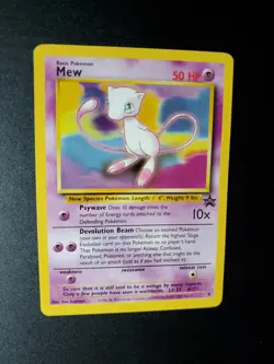 RARE Mew Black Star Promo 1995,96,98 Pokemon #151 LV.23 NM - Image 1