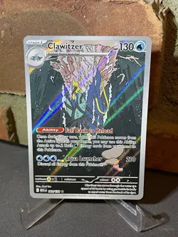 Clawitzer 141/132 Pokemon Mega Evolution Illustration Rare - Image 1