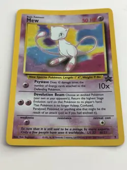 Mew 09/53 Wotc Black Star Promo Holo Rare Pokemon LP/NM - Image 5