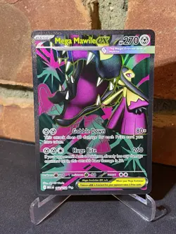 Pokemon TCG Mega Mawile ex 162/132 Mega Evolution Full Art Ultra Rare MINT/NM - Image 1