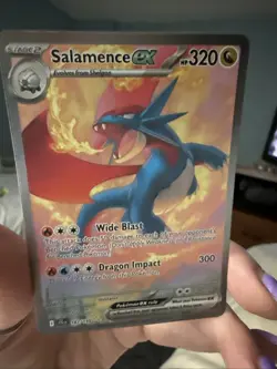 Salamence ex 187/159 Sv09: Journey Together Holo Pokemon TCG - Image 2