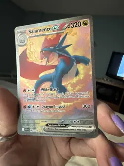 Salamence ex 187/159 Sv09: Journey Together Holo Pokemon TCG - Image 3