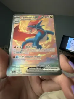Salamence ex 187/159 Sv09: Journey Together Holo Pokemon TCG - Image 4