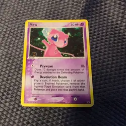 Pokemon TCG Mew 040 Black Star Promo Holo 2006 Nintendo - Image 1