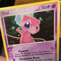 Pokemon TCG Mew 040 Black Star Promo Holo 2006 Nintendo - Image 2