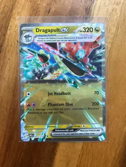 Pokemon TCG Dragapult EX 130/167 Twilight Masquerade Double Rare NM Condition - Image 1