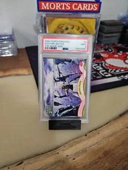 2000 Topps Pokemon Electric Battle The Movie 2000 Psa 9 - Image 1