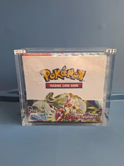 Pokemon TCG Scarlet and Violet Booster Box Base Set Sealed W/Case - Image 1