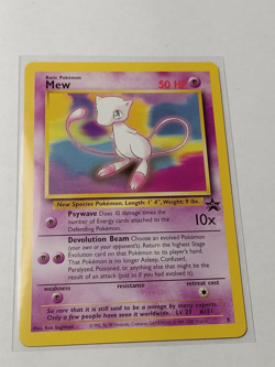 Pokemon Mew Black Star Promo #8 Non Holo NM+ (995) - Image 1