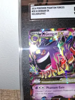 SGC 5 beautiful 2014 Pokemon Mega Gengar EX XY Phantom Forces #35 - Image 3