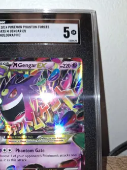 SGC 5 beautiful 2014 Pokemon Mega Gengar EX XY Phantom Forces #35 - Image 5