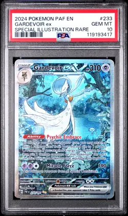 2024 POKEMON PAF EN-PALDEAN FATES SPECIAL ILLUSTRATION RARE GARDEVOIR EX PSA 10 - Image 1