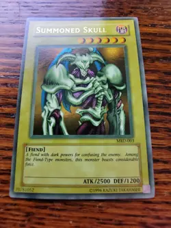 Yu-Gi-Oh! Summoned Skull MRD-003 Ultra Rare Unlimited LP Faded - Image 1