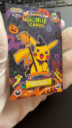 Pikachu #56 - Circle Holo - Collectoons Halloween 2025 - Pokemon Card - Image 2