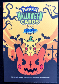 Pikachu #56 - Circle Holo - Collectoons Halloween 2025 - Pokemon Card - Image 3