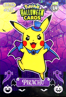 Pikachu #14 - Circle Holo - Collectoons Halloween 2025 - Pokemon Card - Image 1