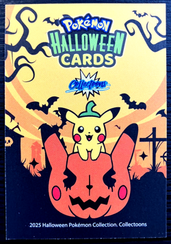 Pikachu #14 - Circle Holo - Collectoons Halloween 2025 - Pokemon Card - Image 2