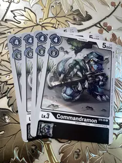 Digimon Card Game Playset Commandramon ST5-05 C Starter Deck 05: Machine Black - Image 1