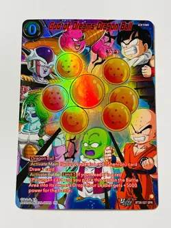 God of Dreams Dragon Ball Super BT28-027 SPR Special Rare Prismatic Clash Card - Image 3
