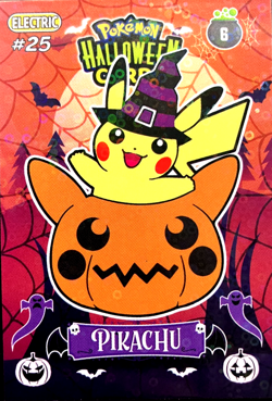 Pikachu #6 - Circle Holo - Collectoons Halloween 2025 - Pokemon Card - Image 1