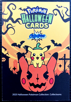 Pikachu #6 - Circle Holo - Collectoons Halloween 2025 - Pokemon Card - Image 3