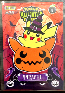 Pikachu #6 - Circle Holo - Collectoons Halloween 2025 - Pokemon Card - Image 4