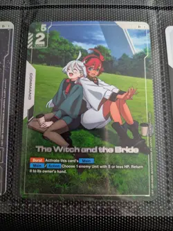 The Witch And The Bride - GD01-117 - R+ Alt Art - Gundam TCG Card Game - Image 1