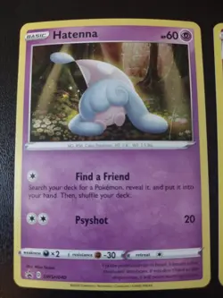 Pokemon TCG- Hatterene Evolution Line- English & Japanese 3 Holo Card Lot NM - Image 2