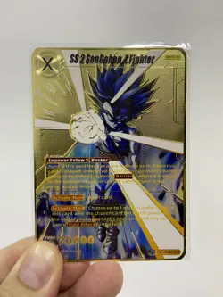 SS2SonGohan Z Flghert Metal Dragon Ball Card-Collectible Gift Display HOT!! - Image 1