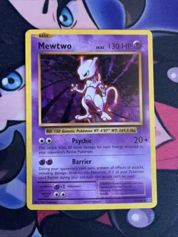 Cracked Ice Holo Mewtwo 51/108 - Pokemon Evolutions Card - MP - Image 1